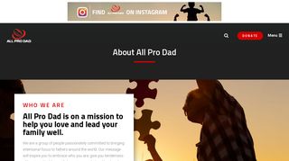 About Us | All Pro Dad | Fatherhood Program Inspiring Dads Around ...