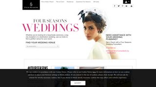 Weddings at Four Seasons | Four Seasons Hotels & Resorts Weddings