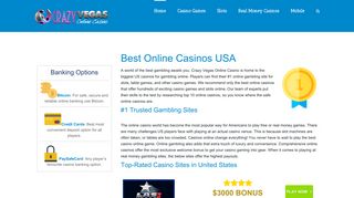 Top USA Online Casinos | Sign Up for $1500 Bonus + Free Spins