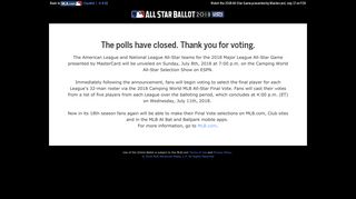 All-Star Ballot | MLB.com