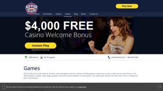Online Casino Games - Slots, Table Games & More! | AllStarSlots
