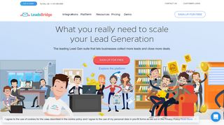 LeadsBridge | The All-in-one Lead Generation Platform