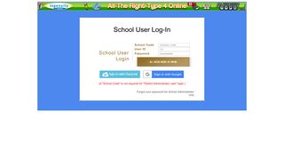 Log in - School User