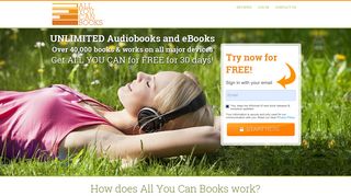 UNLIMITED Audiobooks and eBooks | All You Can Books ...