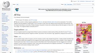 All You - Wikipedia