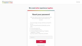 Reset your password - SuccessFactors Log in