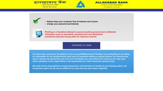 Internet Banking - Allahabad Bank : Internet Banking System