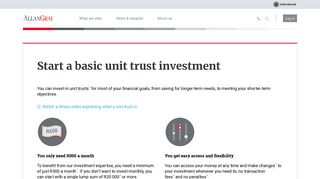 Allan Gray | Unit Trust Investment | Invest in Unit Trusts
