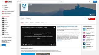 Allara Learning - YouTube