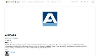 Get ALLDATA - Microsoft Store