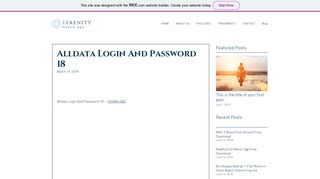 Alldata Login And Password 18 | flucualbonwurt - Wix.com