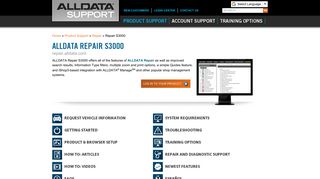 ALLDATA Repair S3000 - ALLDATA Support
