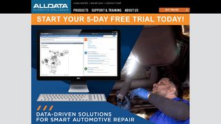 Get your free trial of ALLDATA Repair!