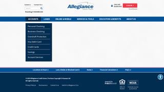 Online Banking - Allegiance Credit Union