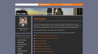 Child Support - Allen County Government