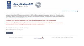 Indiana Child Support Payments - Online Payment Service by VPS