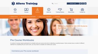 Online Courses with Allens Training