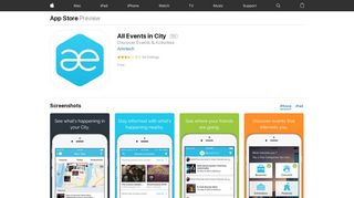 All Events in City on the App Store - iTunes - Apple