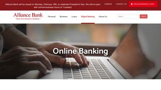Alliance Bank - Online Banking