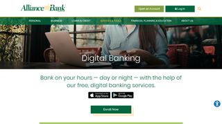 Digital Banking | Alliance Bank | Sulphur Springs, TX – Greenville, TX ...