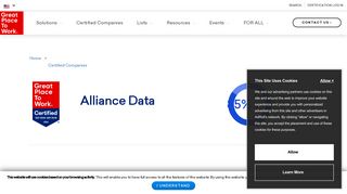 Alliance Data - Great Place To Work United States