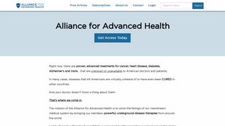 Alliance for Advanced Health - Alliance for Advanced Health