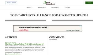 Alliance for Advanced Health | Stock Gumshoe