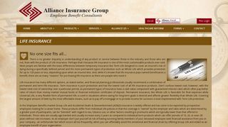 Alliance Insurance Group - Life Insurance