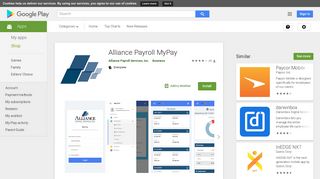 Alliance Payroll MyPay - Apps on Google Play