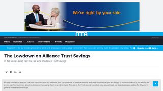The Lowdown on Alliance Trust Savings - Citywire