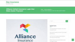 Alliance United Insurance Login that Make Easier Payment