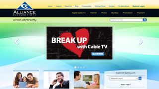 Alliance Communications: Cable TV, Internet and Phone Provider