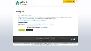 Pay My Bill - Pay Bill - Alliant Energy