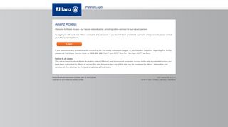 Allianz Australia - Partner Access