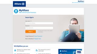 Sign In to MyAllianz | Allianz Insurance