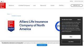 Allianz Life Insurance Company of North America - Great Place to Work
