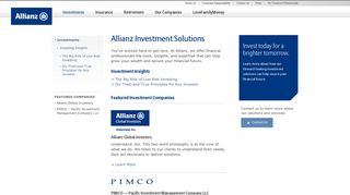 Allianz USA | Investments