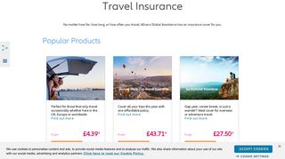 Travel Insurance | Allianz Global Assistance UK