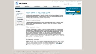 Tools for Allied Insurance agents