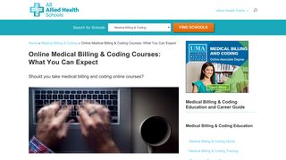 Medical Billing & Coding Online | All Allied Health Schools