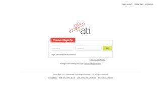 Student Login - ATI Testing