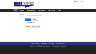 Login To Edge Training Systems - Edge Training Systems, Inc.
