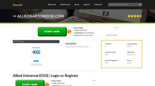 Welcome to Alliedbartonedge.com - Allied Universal EDGE: Login or ...