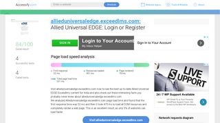 Access allieduniversaledge.exceedlms.com. Allied Universal EDGE ...