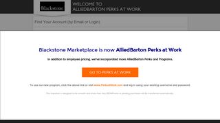 by Email or Login - AlliedBarton Perks at Work