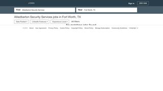 8 Alliedbarton Security Services Jobs in Fort Worth, TX | LinkedIn