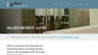 Allied Benefit Suite - Allied Administrators
