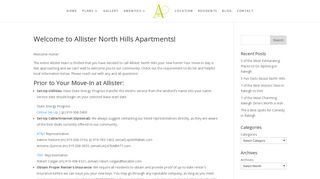 Allister North Hills Apartments!