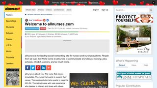 Welcome to allnurses.com - allnurses Announcements - allnurses