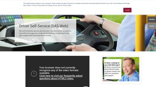 Driver Self-Service (DAS-Web) | Trapeze Group UK